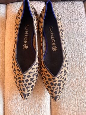 Rothy's Shoes Women's Leopard Size 10